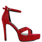 REGALIA Diamante Studded High Heel Dress Sandals - Xtreme Shopper