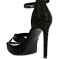 REGALIA Diamante Studded High Heel Dress Sandals - Xtreme Shopper
