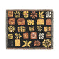 Abstract Afrocentric Art Woven Throw Blanket - Xtreme Shopper