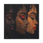 Shades Of Beauty Black Woman Art Canvas Wall Print - Xtreme Shopper