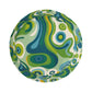 Psychedelic Swirl Festival Print Unisex Bucket Beach Hat