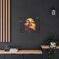 The Rapture Black Woman Abstract Artwork Canvas Wall Print