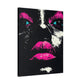 Anticipation Black Woman Art Canvas Wall Print