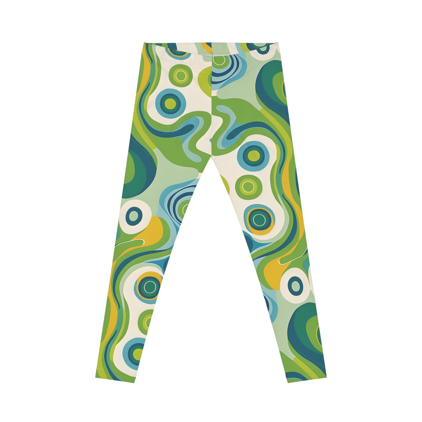 Psychedelic Swirl Printed Yoga Pants Leggings