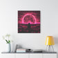 It Rises in the East Afrocentric Black Woman Abstract Art Canvas Wall Print