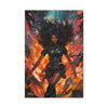 You Gonna Learn Today Gamer Fantasy Abstract Black Woman Artwork Canvas Wall Print - Xtreme Shopper