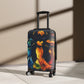 As We Dance Black Woman Art Hardshell Hardside Lockable Spinner Suitcase