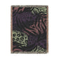 Neon Jungle Woven Throw Blanket