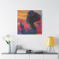 Manifest It Afrocentric Black Woman Art Canvas Wall Print - Xtreme Shopper