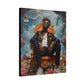 SurrealFlyism Afrocentric Black Man Art Canvas Wall Print