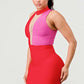 Duo Chroma Bodycon Bandage Dress