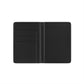 Club Trio Vegan Leather Black Art RFID Blocking Passport Cover
