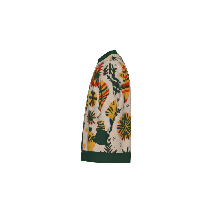 African Ornaments Holiday Crewneck Sweater - Xtreme Shopper