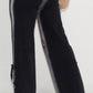 Trendy Gray and Black Ombre Denim Jeans