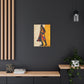 I Am Fashion Forward Afrocentric Black Man Abstract Art Canvas Wall Print