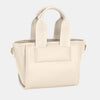 David Jones Small Vegan Leather Handbag with Embossed Pattern Handles - Xtreme Shopper