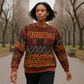 Feel the Music African Inspired Print Sweatshirt