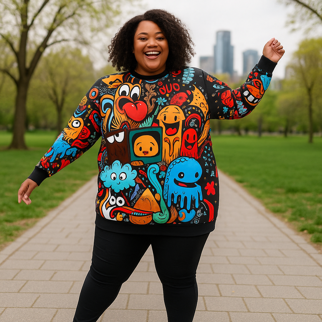 Monster Mash Athleisure Sweatshirt