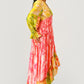 Boho Festival Sunset Breeze Tiered Maxi Dress