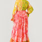 Boho Festival Sunset Breeze Tiered Maxi Dress