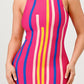 Sunset Boulevard Bodycon Maxi Dress