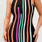 Sunset Boulevard Bodycon Maxi Dress