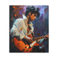 Prince In Concert Afrocentric Black Art Canvas Wall Print