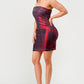 Hellcat Bodycon Denim Mini Dress