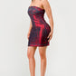 Hellcat Bodycon Denim Mini Dress