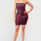Hellcat Bodycon Denim Mini Dress