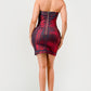 Hellcat Bodycon Denim Mini Dress