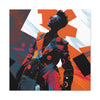 Fashion Is King Afrocentric Black Art Canvas Wall Print