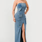 Urban Chic Denim Maxi Gown