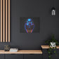 My Future Is Brighter Than The Darkness Black Woman Art Canvas Wall Print