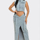 Modern Edge Denim Co-ord Dress