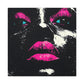 Anticipation Black Woman Art Canvas Wall Print