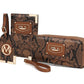 MKF Darla Faux Leather Reptile Embossed Wallet Travel Gift Set by Mia K - Xtreme Shopper