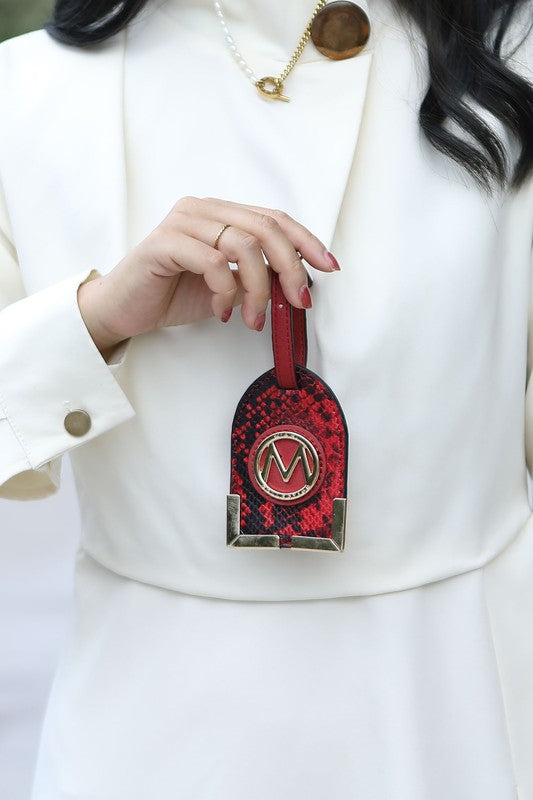 MKF Darla Faux Leather Reptile Embossed Wallet Travel Gift Set by Mia K - Xtreme Shopper