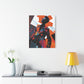 Fashion Is King Afrocentric Black Art Canvas Wall Print