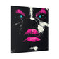 Anticipation Black Woman Art Canvas Wall Print