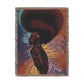 Afro Angel Woven Throw Blanket