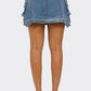 Trendy Utility Denim Maxi Skirt