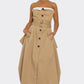 Chic Reinvented Trench Maxi Dress - Xtreme Shopper
