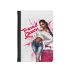 Travel Queen Vegan Leather Black Art RFID Blocking Passport Cover