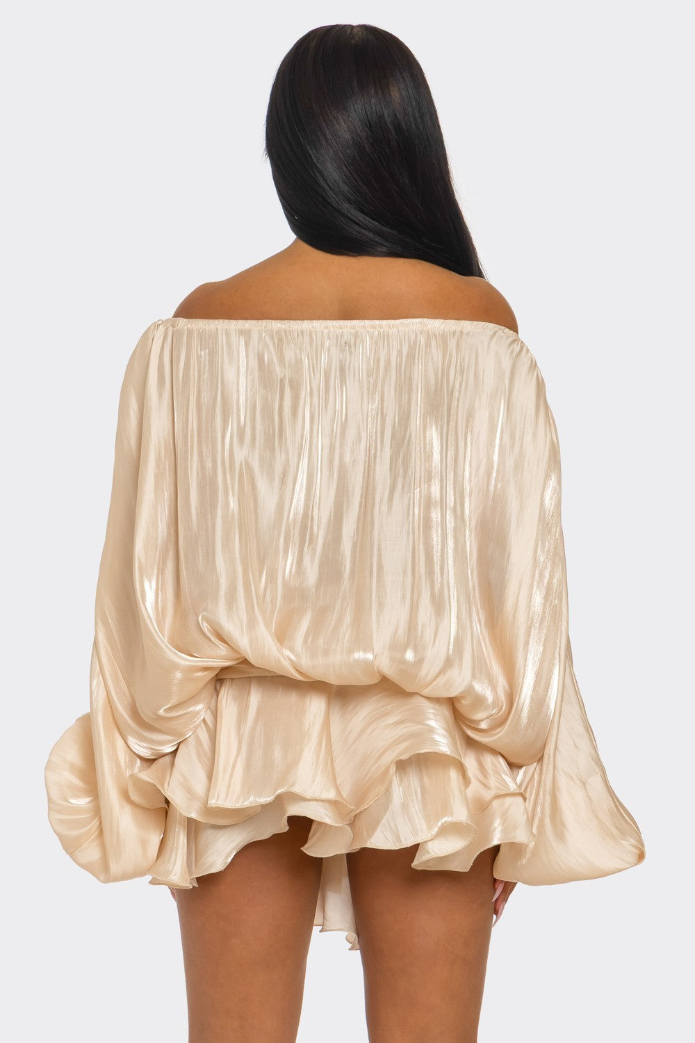 Trendy Champagne Dream Romper