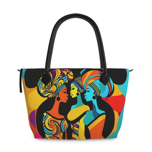 Sisters Leather Tote Bag