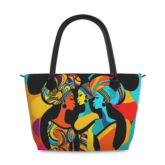 Sisters Leather Tote Bag