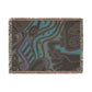 A Little Jazzy Abstract Art Woven Throw Blanket