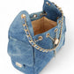 Quilted Denim Fashion Shoulder Bag - Xtreme Shopper