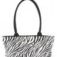 Zebra Printed Top Handle Shoulder Vegan Leather Bag - Xtreme Shopper
